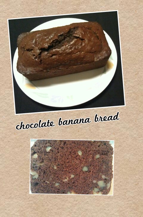 Chocolate banana bread